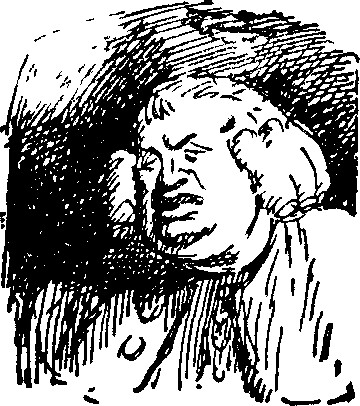 Cartoon drawing of Boswell