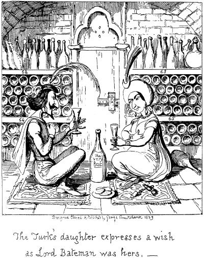 The Turk's daughter expresses a wish as Lord Bateman was hers. The Turk' daughter expresses a wish as Lord Bateman was hers.