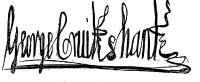(signature: George Cruikshank) (signature: George Cruikshank)