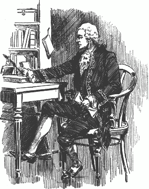 "In the interim, at your service" "In the interim, at your service"