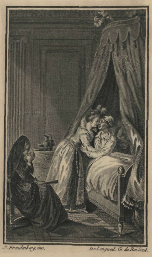 013a.jpg the Dying Gentleman Receiving The Embraces Of His Sweetheart