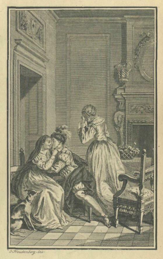 191a.jpg the Young Gentleman Embracing his Mother