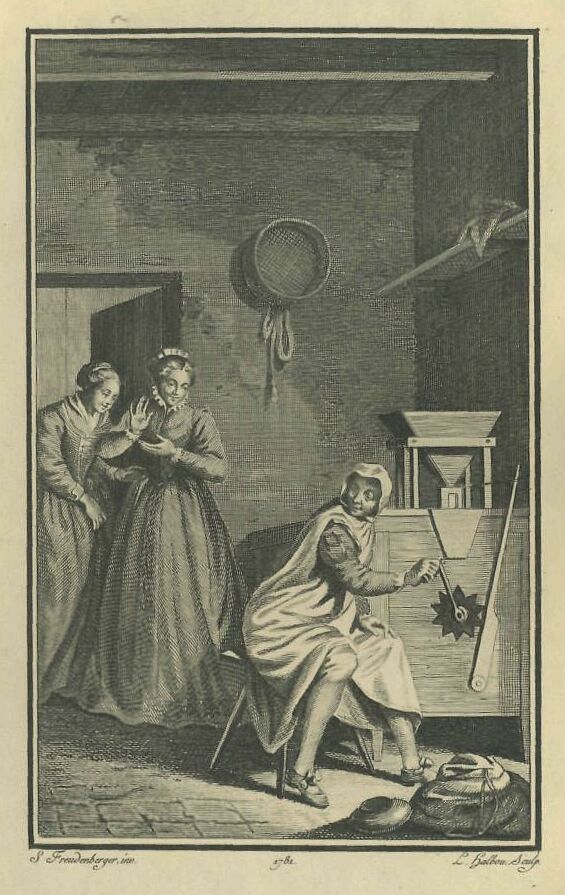 169a. The Wife Discovering Her Husband in The Hood Of Their Serving-maid