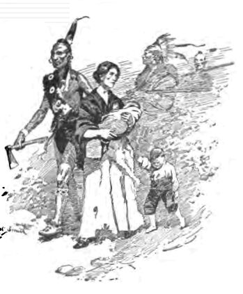 Indians Carry off the Women 036r