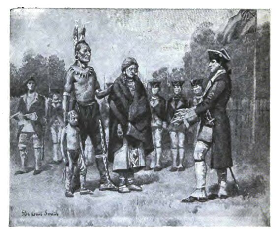 Indians Delivering up Captives 041