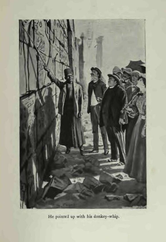 He Pointed up With his Donkey-whip P66