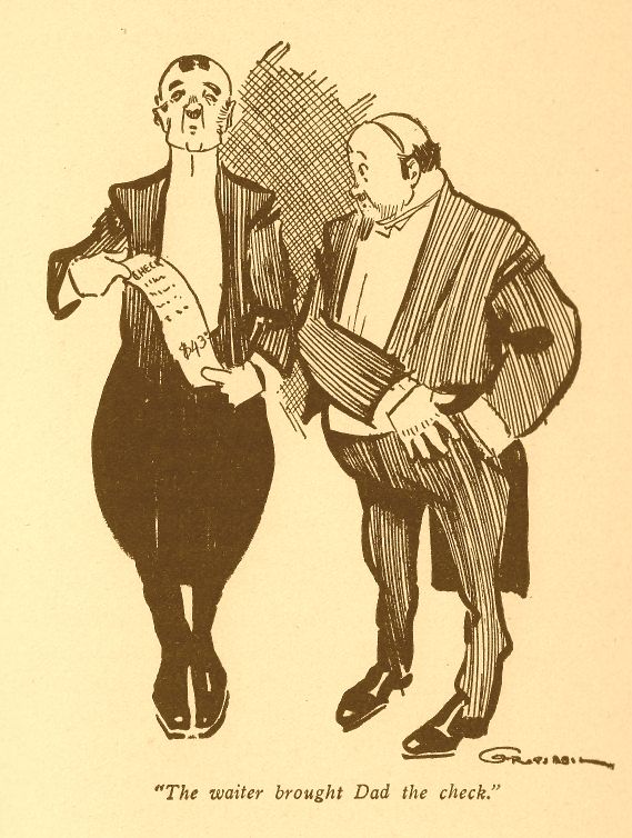 The Waiter Brought Dad the Check 063