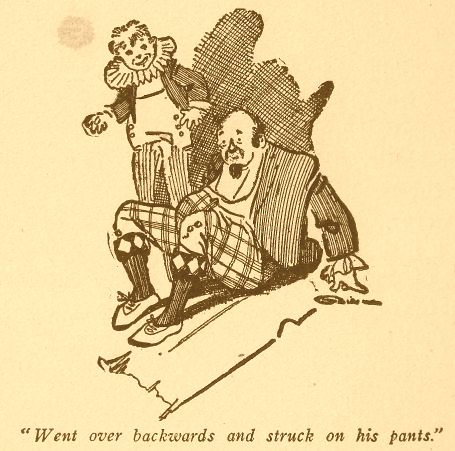 He Went over Backwards 121