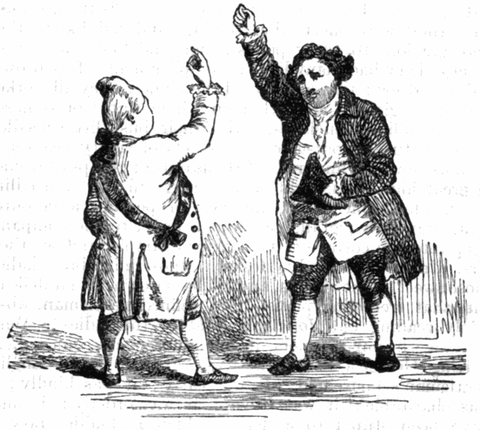 Lord North, Mr. Fox Illustration