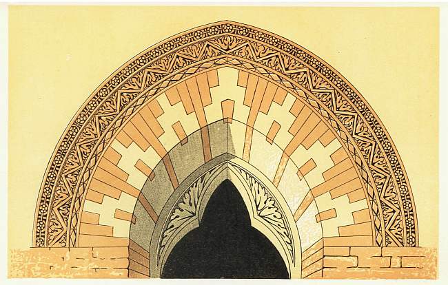 ARCHIVOLT DECORATION. ARCHIVOLT DECORATION.