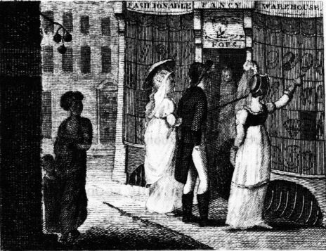 Published by W. Darton, Junr. Octr. 1, 1805. man and lady walking in street