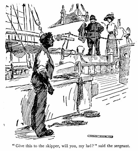 'Give This to the Skipper, Will You, My Lad?'  Said The Sergeant.