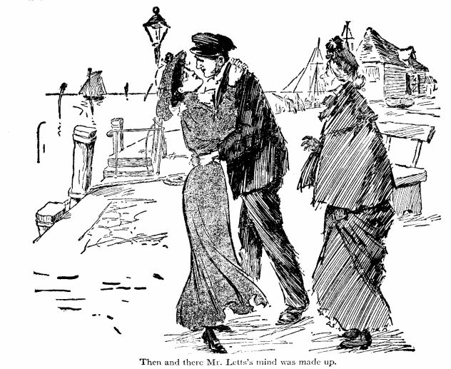 'Then and There Mr. Letts's Mind Was Made Up.