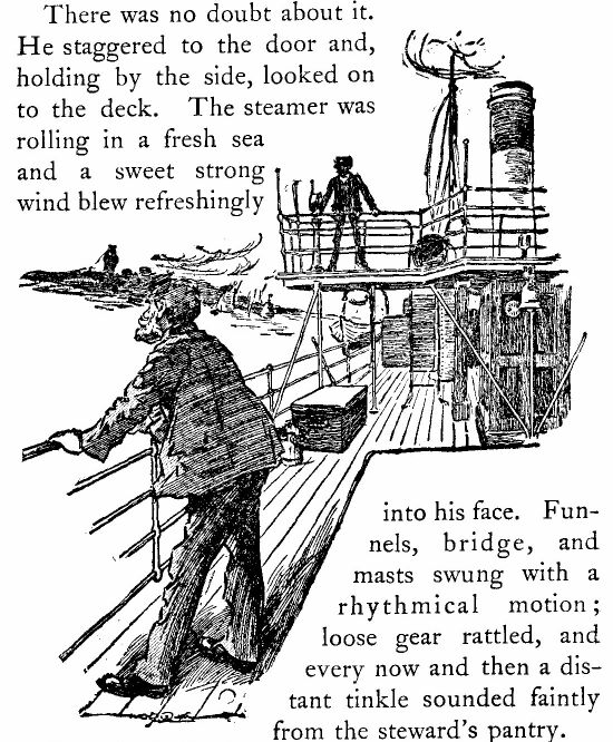 'he Stepped to the Side and Looked Over.'