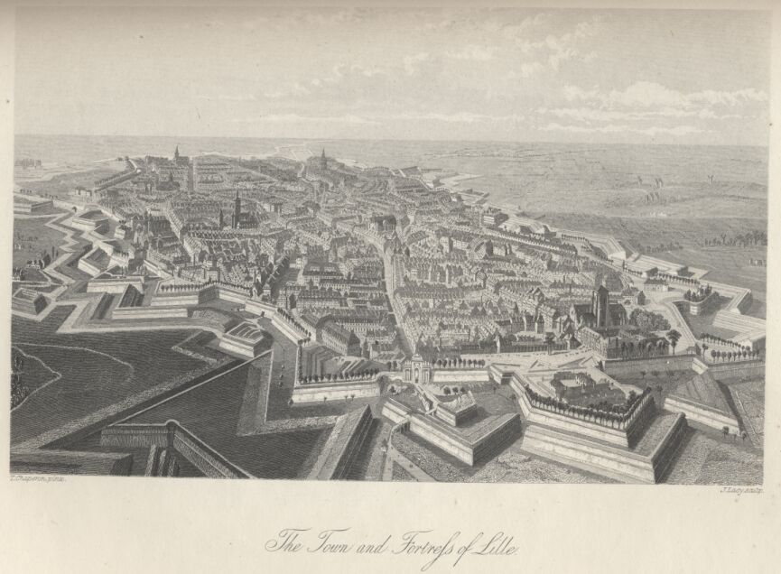 The Town and Fortress of Lille——164