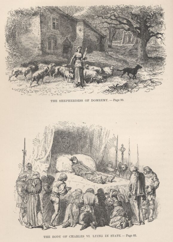 The Body of Charles VI. Lying in State——84