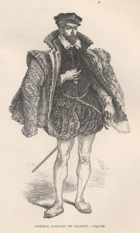 Admiral Gaspard de Coligny——346