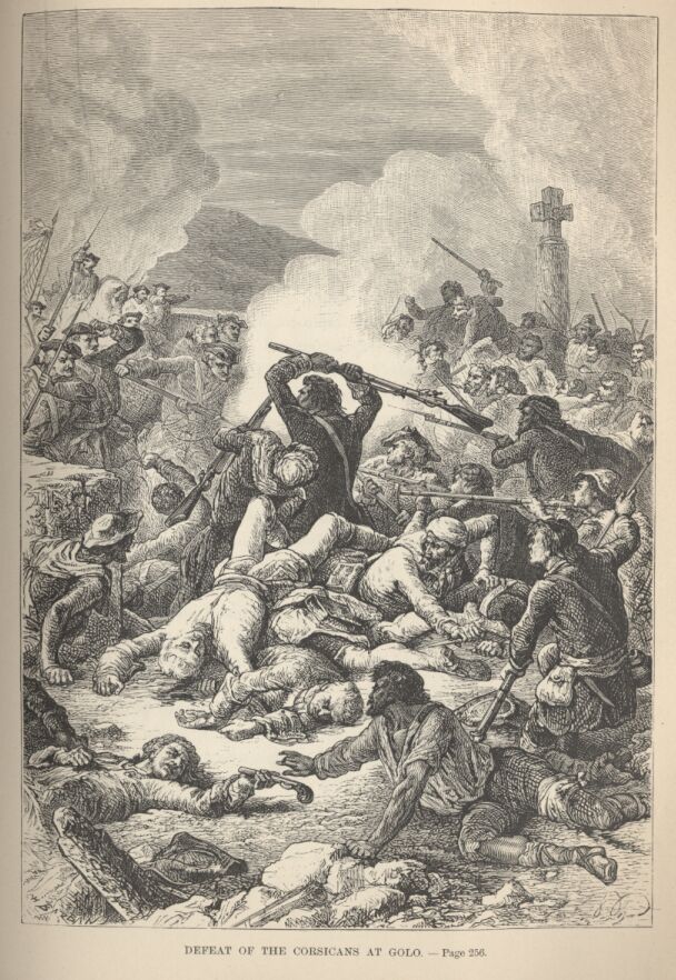 Defeat of the Corsicans at Golo——256