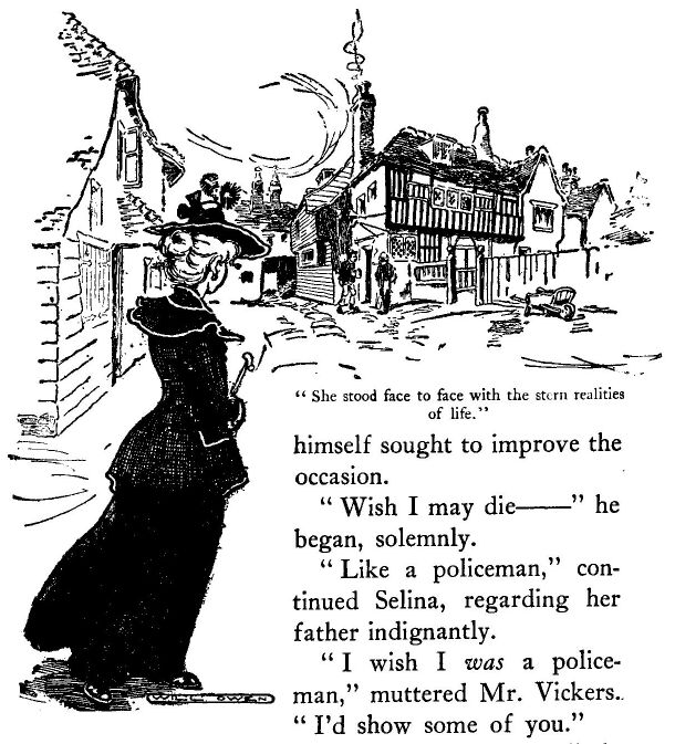 'she Stood Face to Face With the Stern Realities Of Life.'