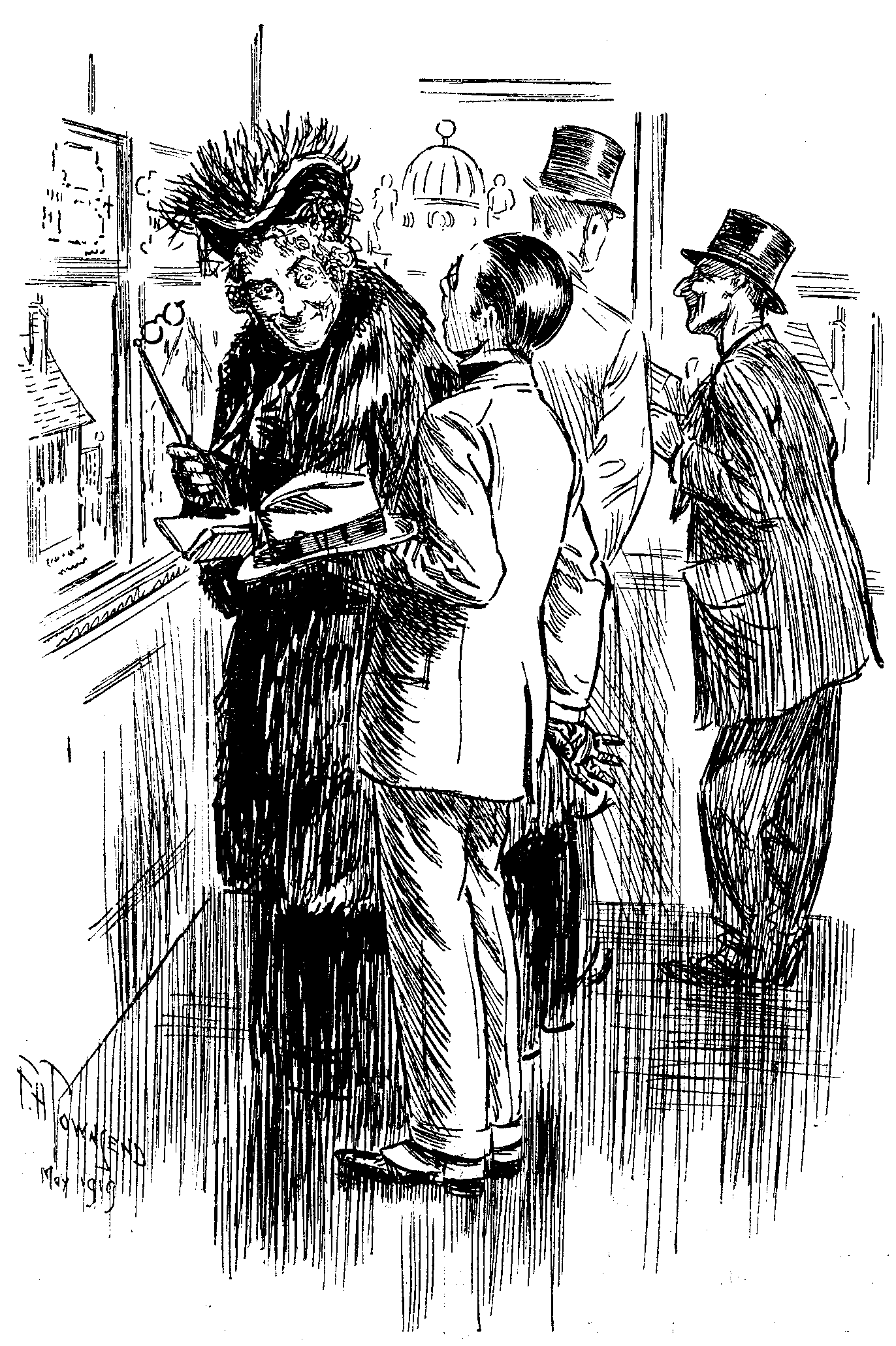 AND HERE, AUNTIE, WE GET THE SIDE ELEVATION.