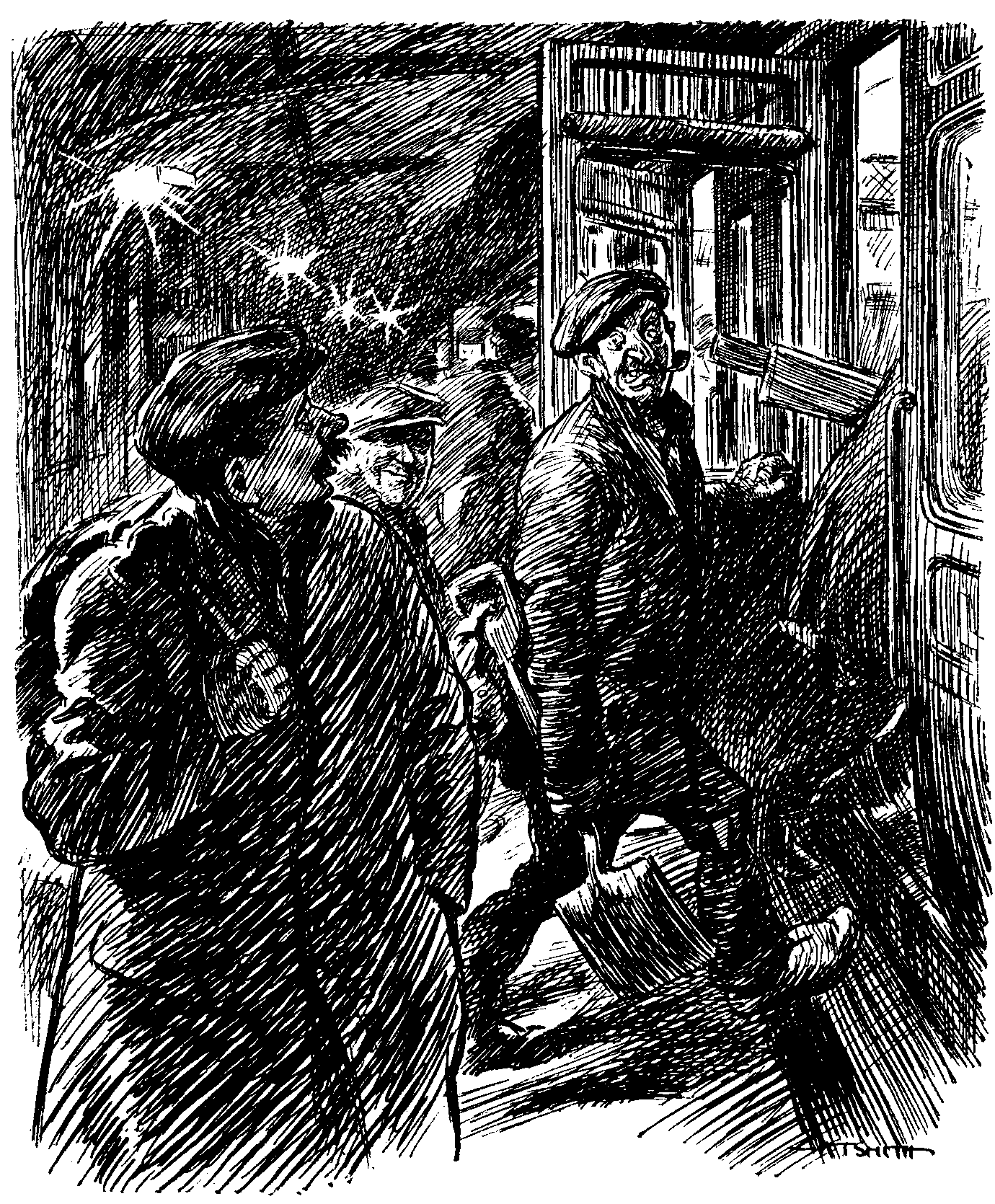 'ULLO, 'ERB; GOT A JOB, THEN