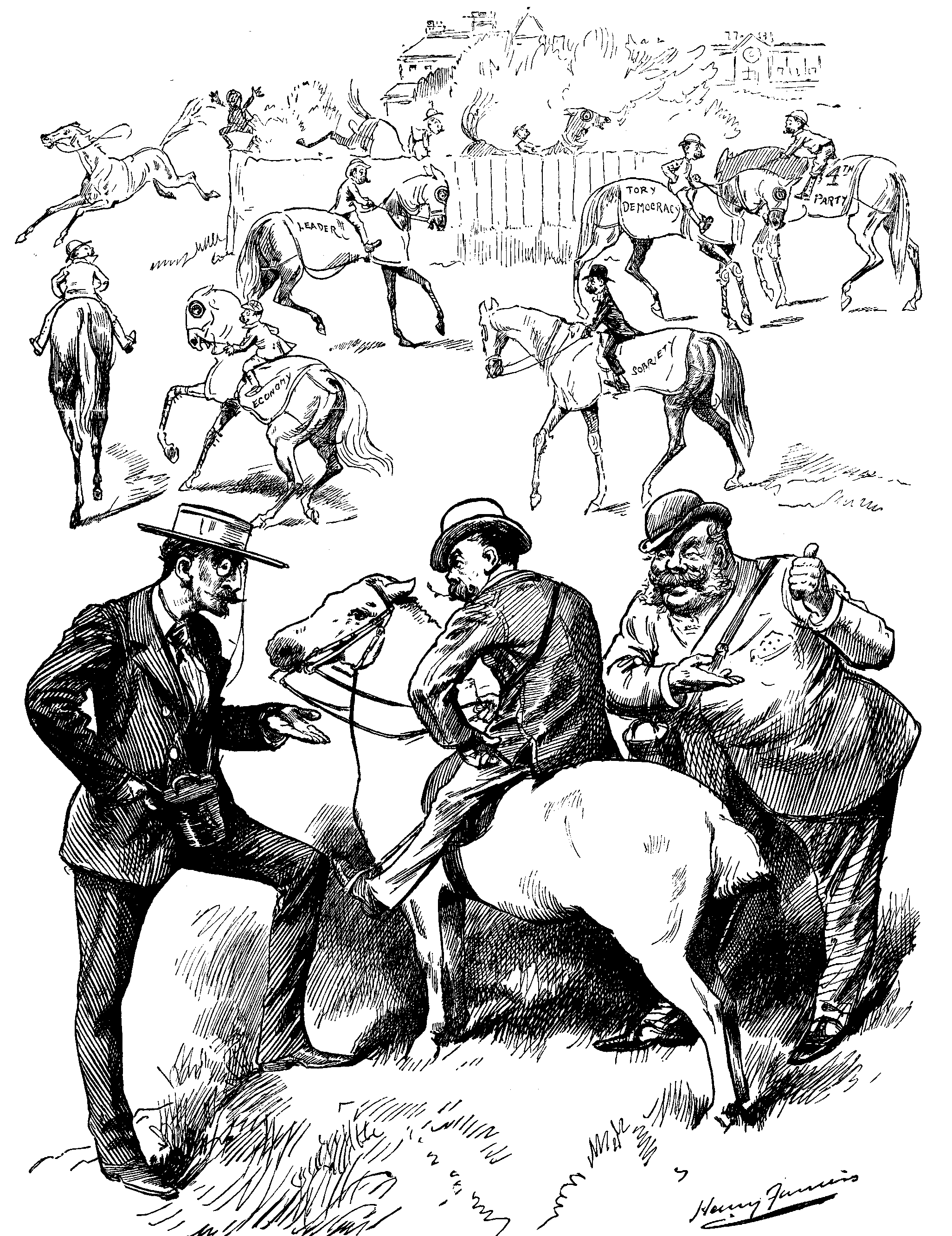 Running His Eye Over Them