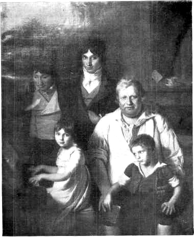 MICHEL GÉRARD AND HIS FAMILY. FROM A PAINTING BY DAVID.