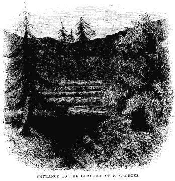 ENTRANCE TO THE GLACIÈRE OF S. GEORGES.