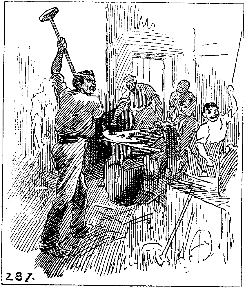 No. 287. 'Forgers at Work; or, Strike while the Iron's hot!'