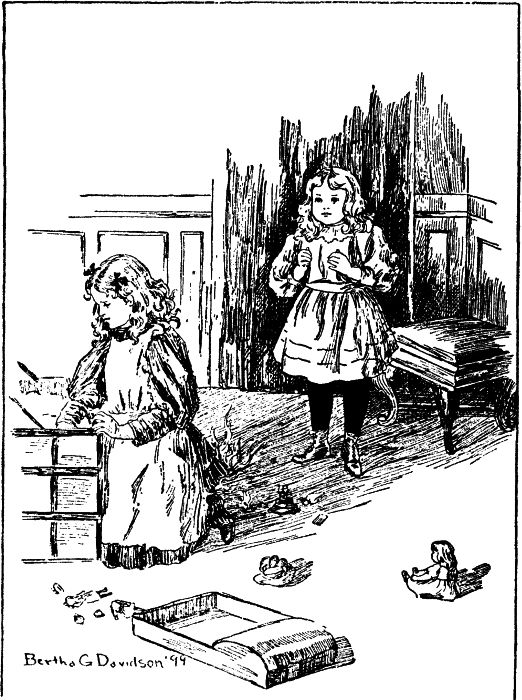 Specimen illustration from "Dotty Dimple" Specimen illustration from "Dotty Dimple"