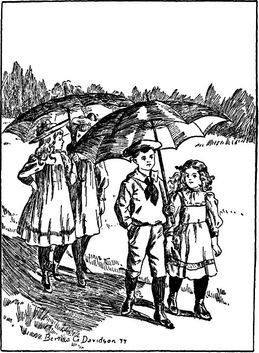 LITTLE PRUDY SERIES: Specimen illustration from "Cousin Grace" LITTLE PRUDY SERIES: Specimen illustration from "Cousin Grace"