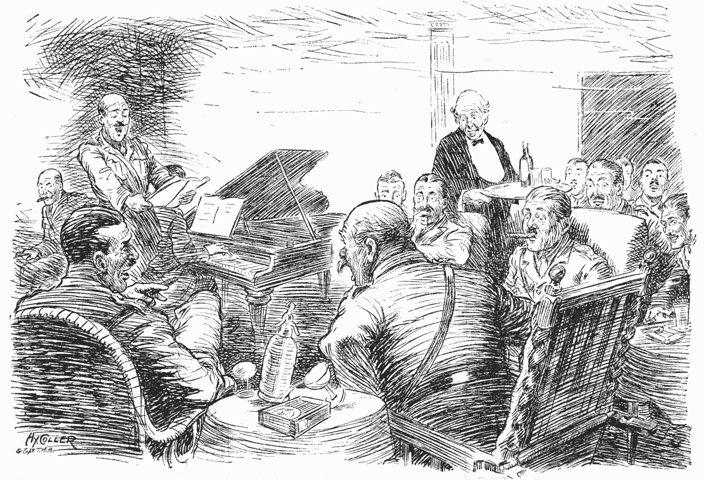 At our Company Smoker.