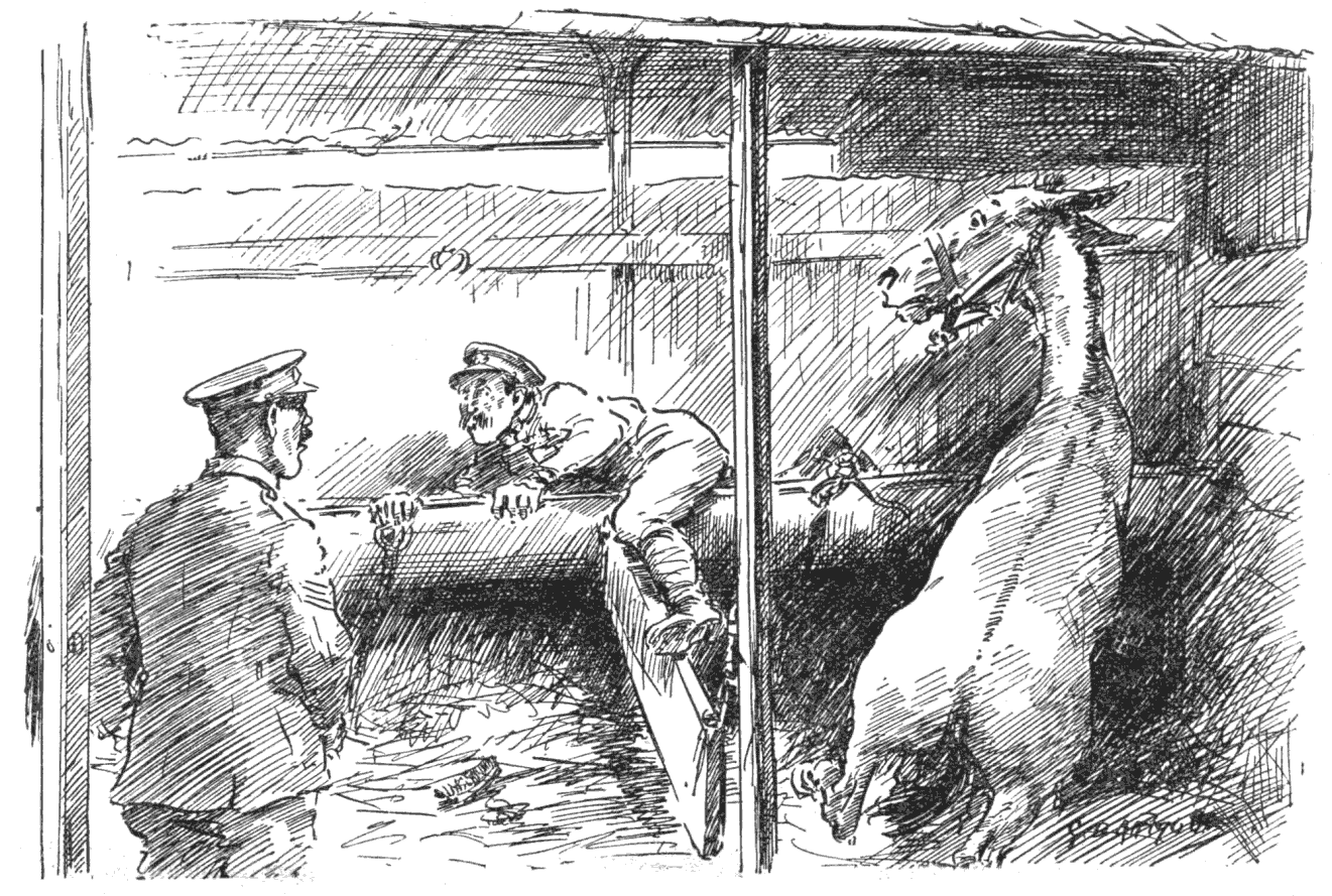 HUMOURS OF A REMOUNT DÉPÔT.