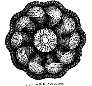 Rosette for Antimacassar.