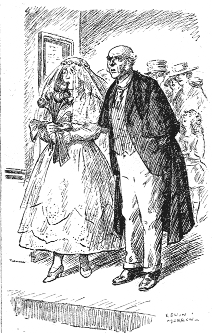 Verger (to Mrs. Smith, about to wed for fourth time).