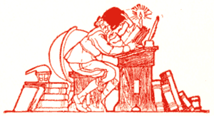 man at desk man at desk