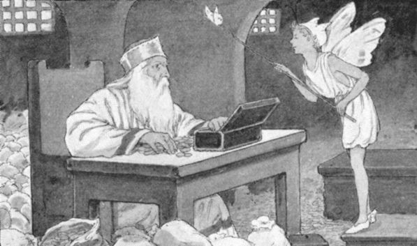 Midas and Fairy Midas and Fairy