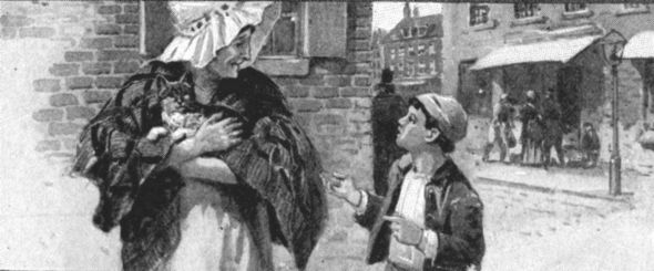 "I will try to buy a cat with this penny." "I will try to buy a cat with this penny."