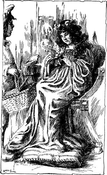 The little pigeons were taken in to see the king's daughter. The little pigeons were taken in to see the king's daughter.