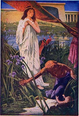 THE FINDING OF MOSES. THE FINDING OF MOSES.