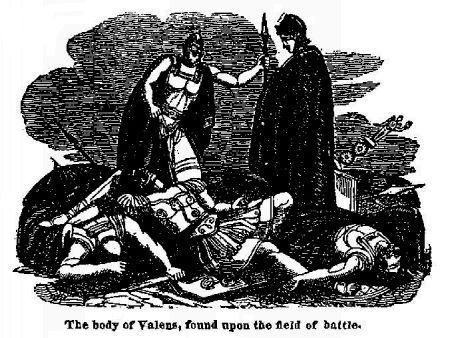 The body of Valens, found upon the field of battle. The body of Valens, found upon the field of battle.