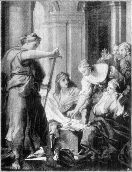 Achilles at the Court of Lycomedes. Achilles at the Court of Lycomedes.