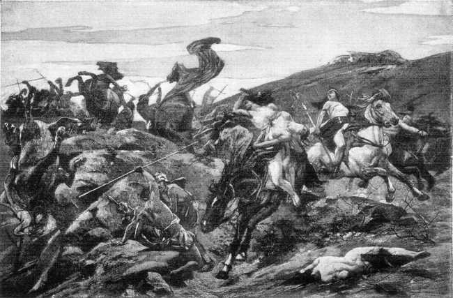 Combat of the Amazons. Combat of the Amazons.