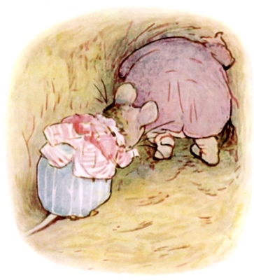 Walking down the passage Walking down the passage