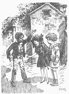 "I can climb up that an' slide down the coal inside. That's what I can do. There's nothin' I can't do!" said William. "I can climb up that an' slide down the coal inside. That's what I can do. There's nothin' I can't do!" said William.