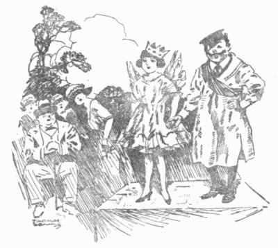 William and Bettine stepped solemnly hand in hand upon the little platform which had been provided for the May Queen. William and Bettine stepped solemnly hand in hand upon the little platform which had been provided for the May Queen.
