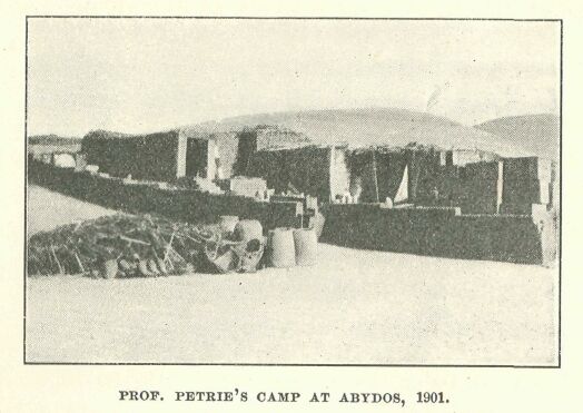 060.jpg Prof. Petrie’s Camp at Abydos, 1901.