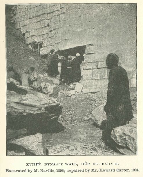 325.jpg Xviiith Dynasty Wall, Dêr el-Bahari.