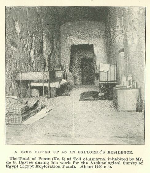 382.jpg a Tomb Fitted up As an Explorer’s Residence.