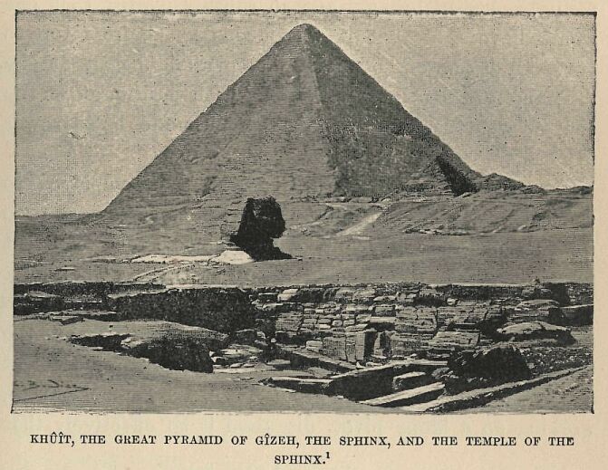 179.jpg KhÛÎt, the Great Pyramid of GÎzeh, The Sphinx, And the Temple of The Sphinx